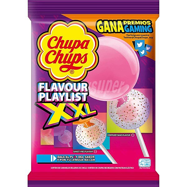 Flavour Playlist XXL caramelos con palo