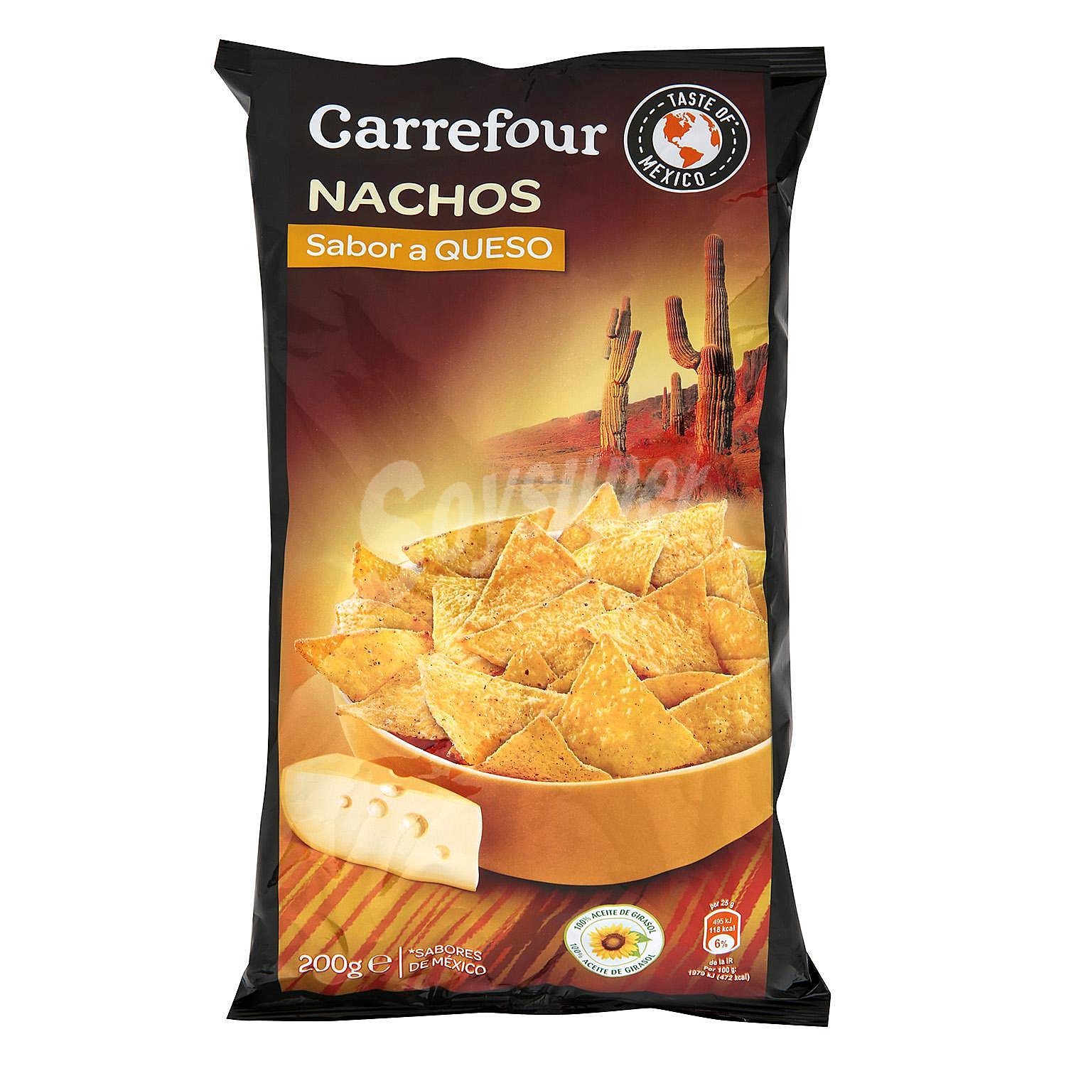 Nachos sabor queso