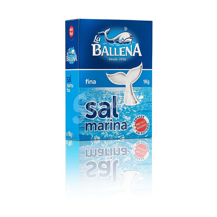 Sal marina fina LA ballena