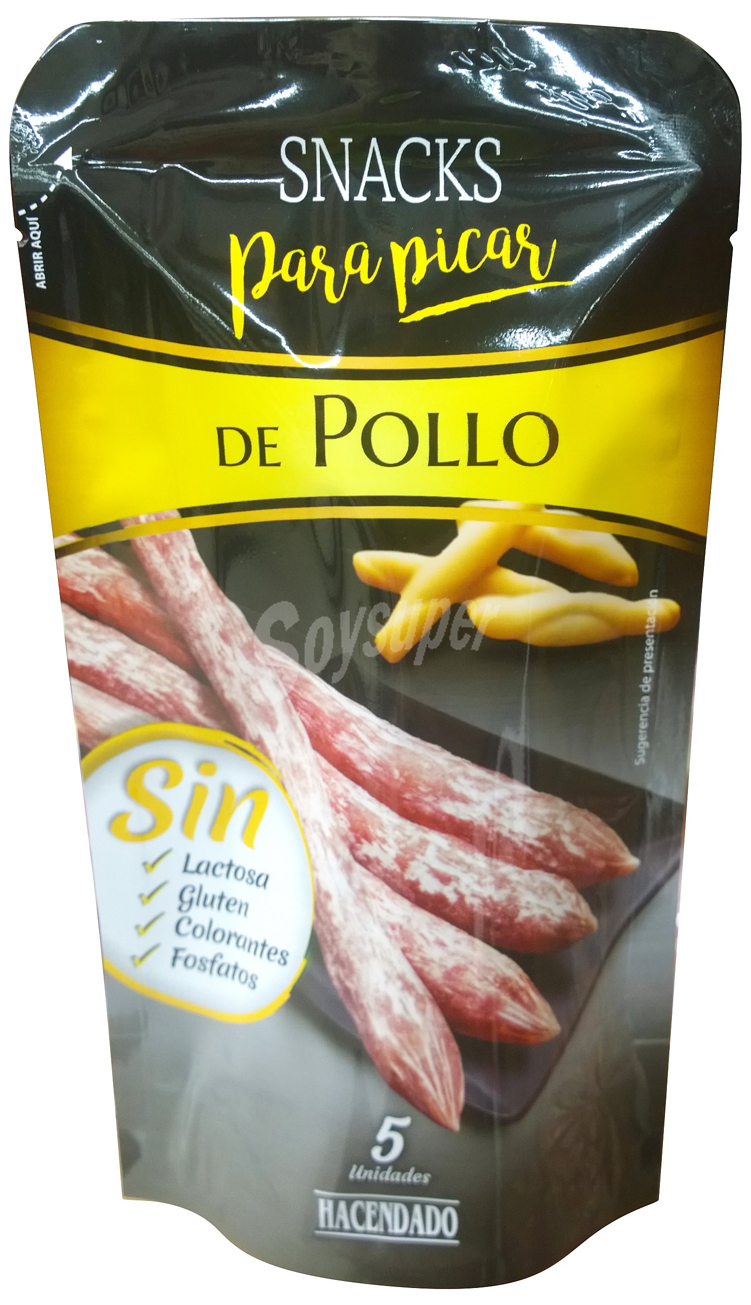 Longaniza de pollo extra sticks para picar