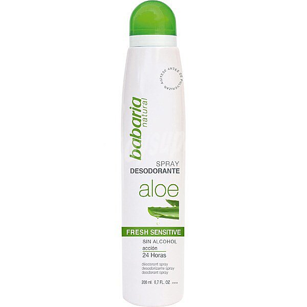 Desodorante Aloe Freh Sensitive sin alcohol 24h