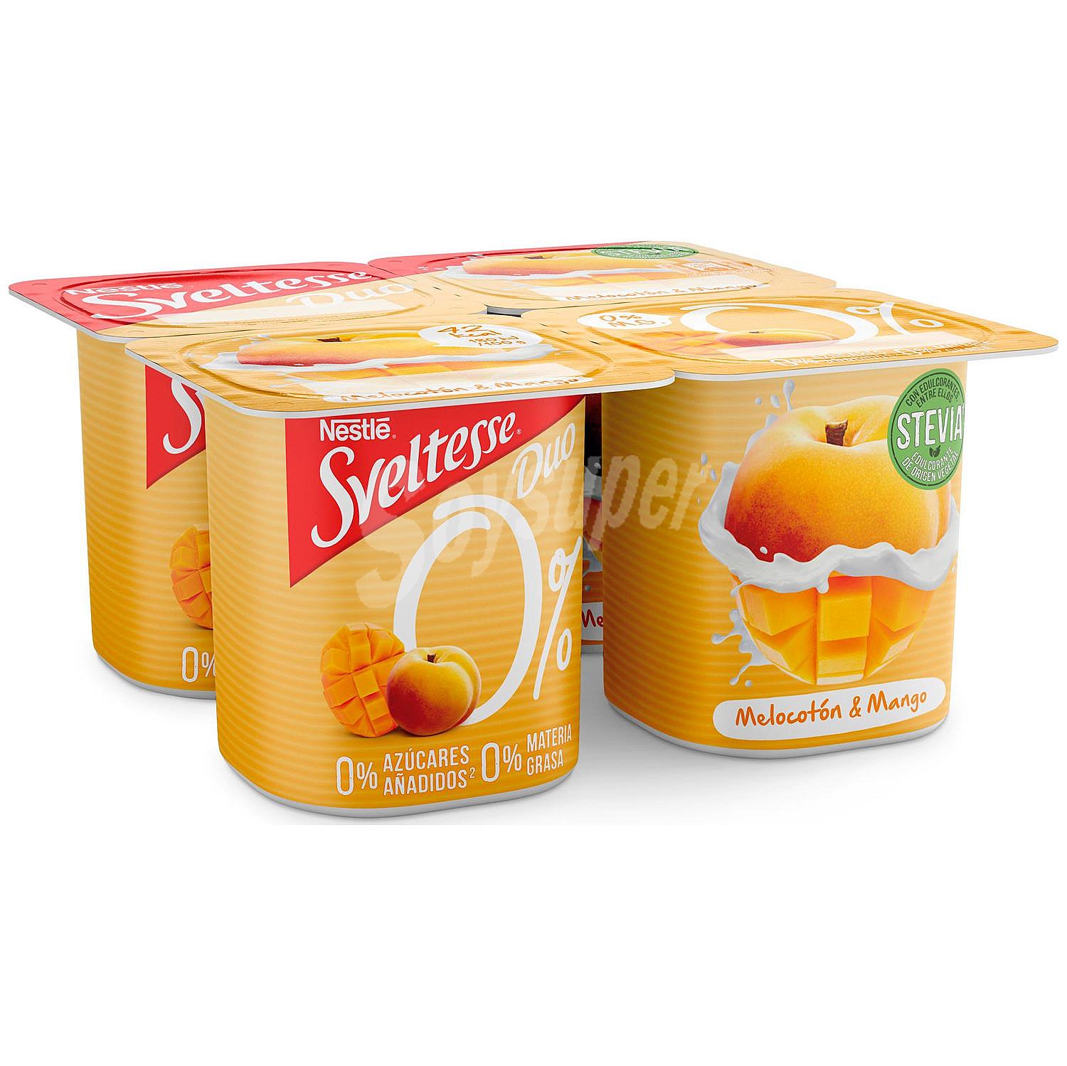 Sveltesse Duo de melocotón-mango