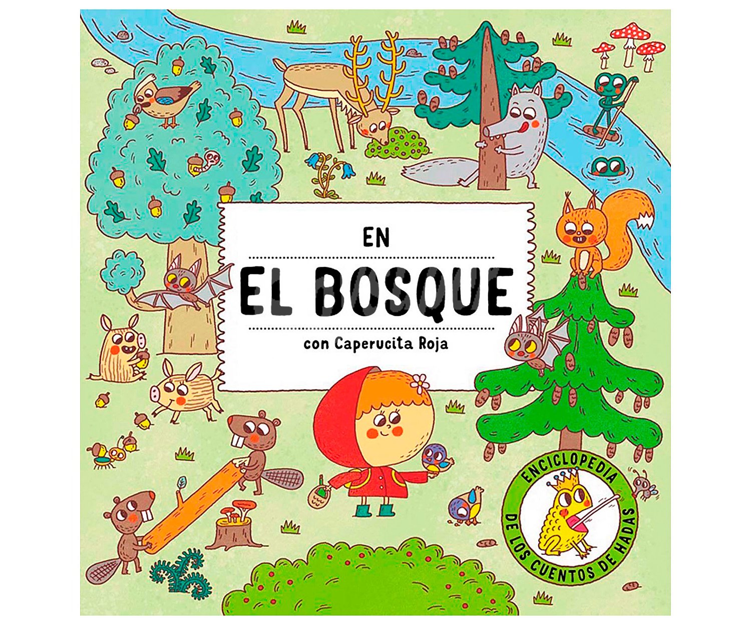 En el bosque con Caperucita Roja, VV. AA. Género: infantil. Editorial Digital