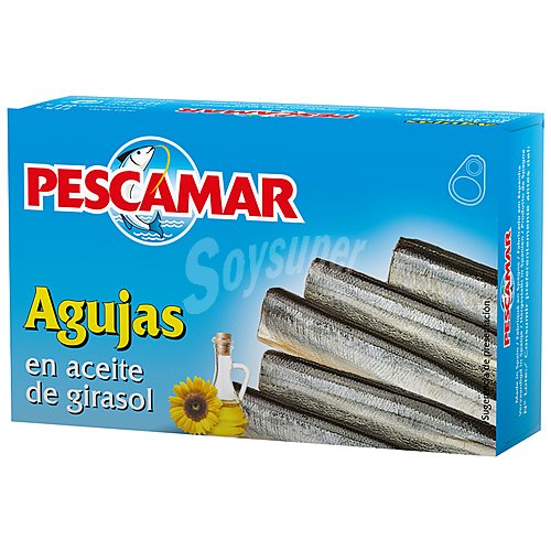 Pescamar Agujas en aceite de girasol pescamar