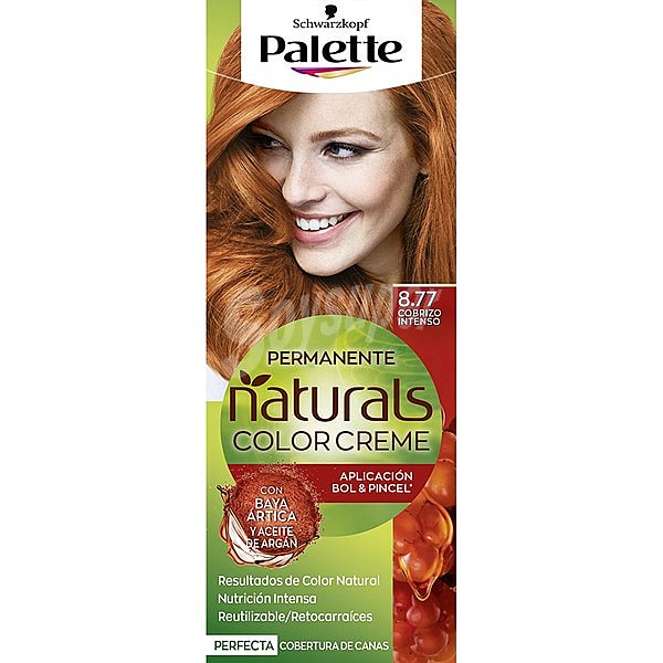 Naturals Color Creme coloración permanente nº 8.77 cobrizo intenso