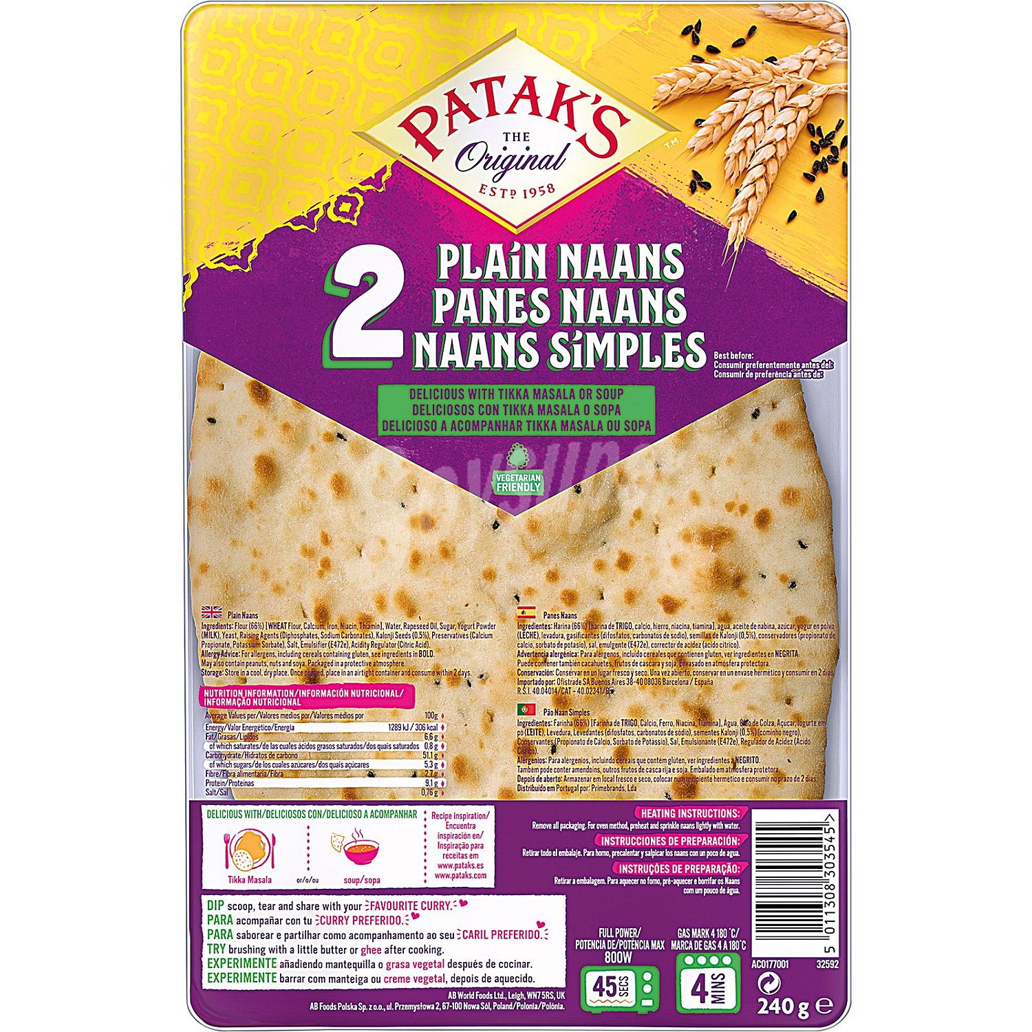 Panes naans