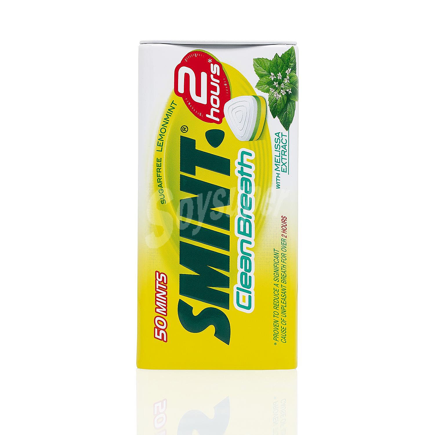 Caramelos sabor limón menta melissa 2 Hours Clean Breath Smint