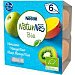 Tarrina de manzana-mango-kiwi bio nestlé, pack 4x90 G