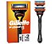 Gillette Maquinilla de afeitar recargable con 2 cabezales pivotantes de cinco hojas gillette Fusion 5