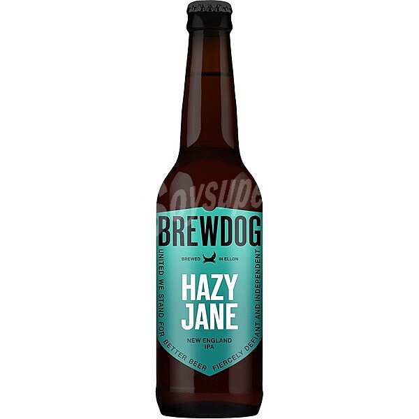 Hazy Jane cerveza rubia tipo American IPA escocesa