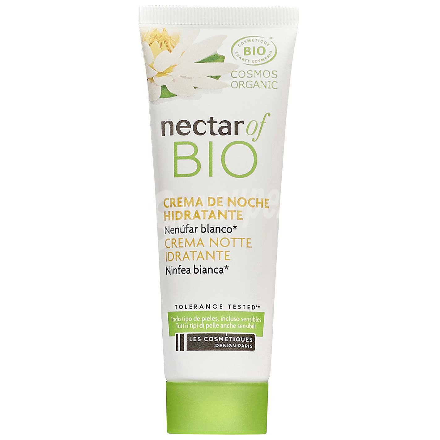 Crema de noche hidratante nenúfar blanco ecológico Nectar Of Bio Les Comestique