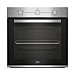 Horno convencional beko BIC12100XD steam shine, Inox, limpieza con vapor, A: 59,5cm, H: 59,4cm, F: 56,7cm