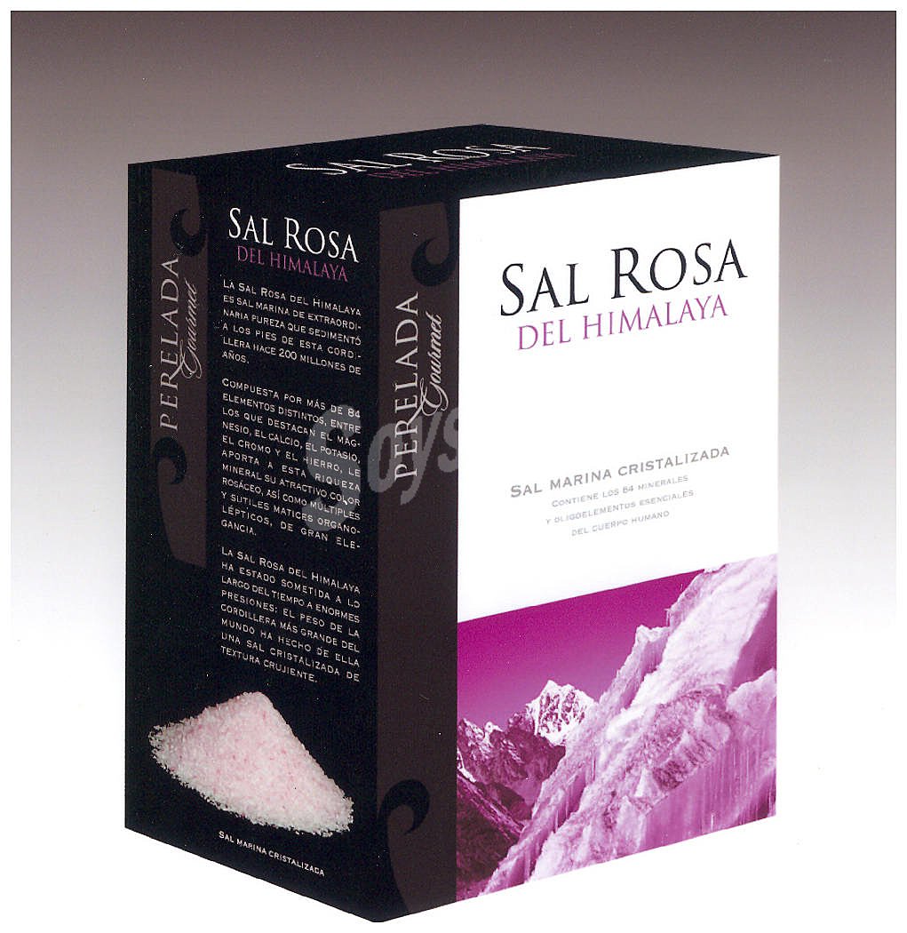 Sal rosa del Himalaya perelada gourmet