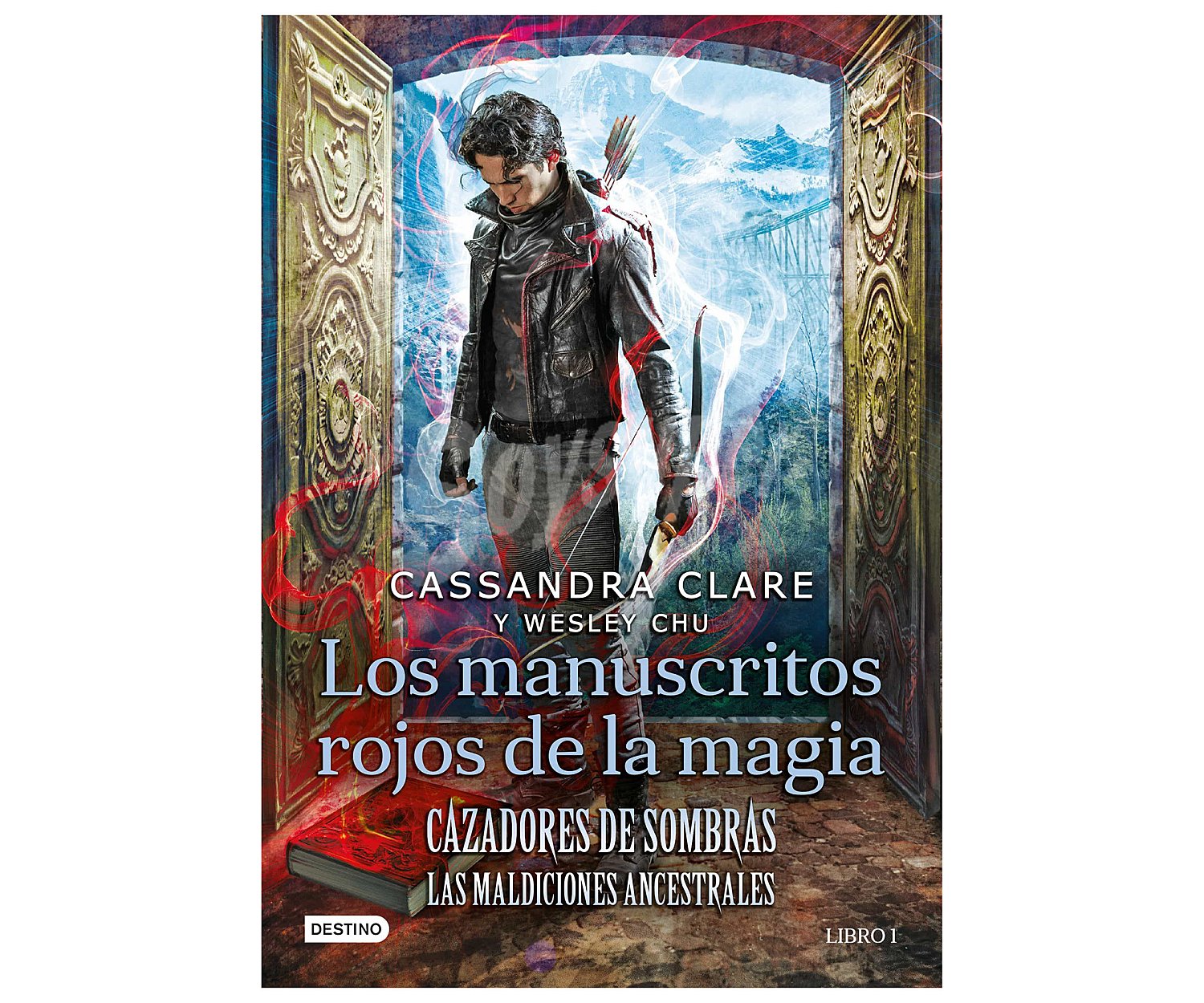 Cazadores de sombras: Los manuscritos rojos de la magia, cassandra clare, wesley chu. Género: juvenil, ciencia ficción. Editorial Destino.