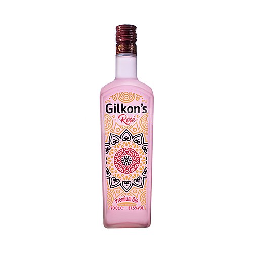 Gilkon´s Ginebra premium con un toque de fresas gilkon´s Rosé