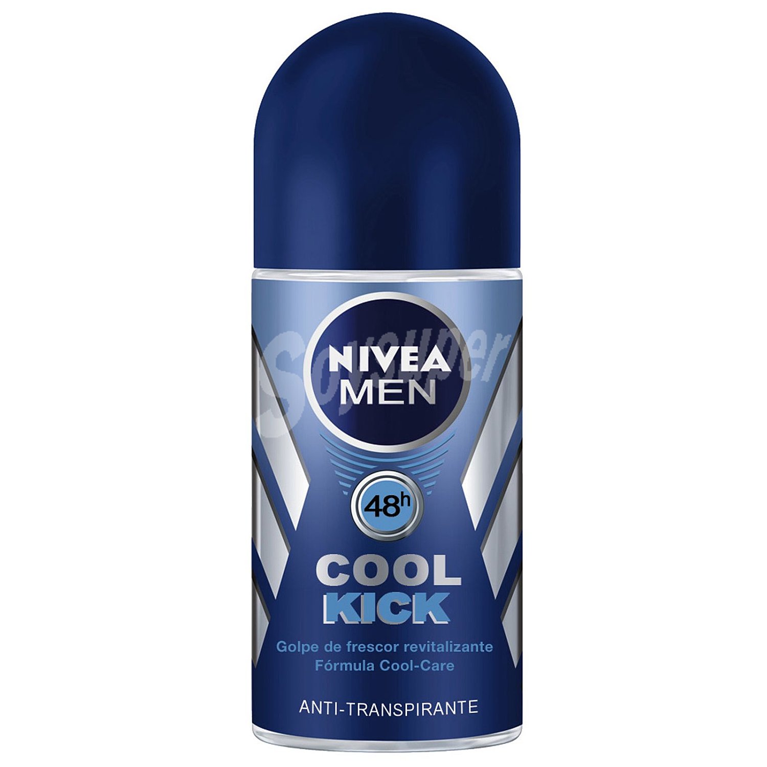 Desodorante para hombre Aqualcool nivea, roll on