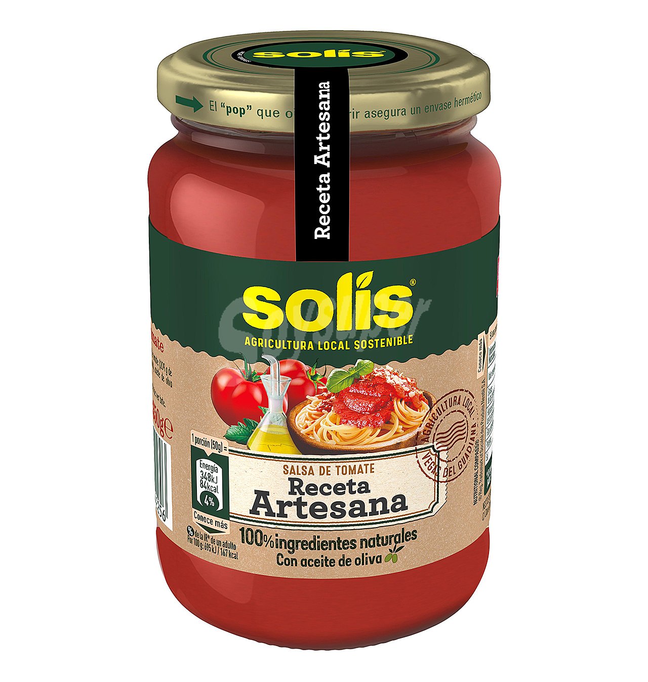 Tomate solis frito artesano