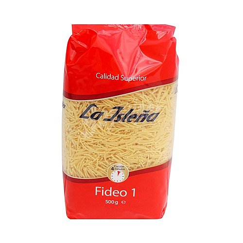 LA isleña Pasta fideos nº 1 LA isleña