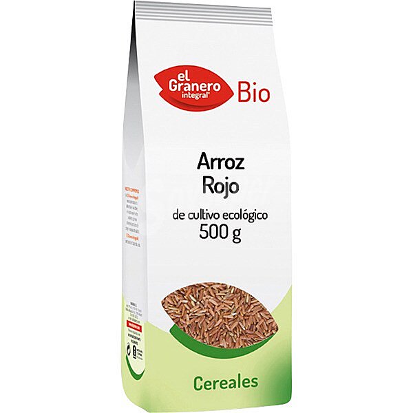 Bio arroz rojo de cultivo ecológico