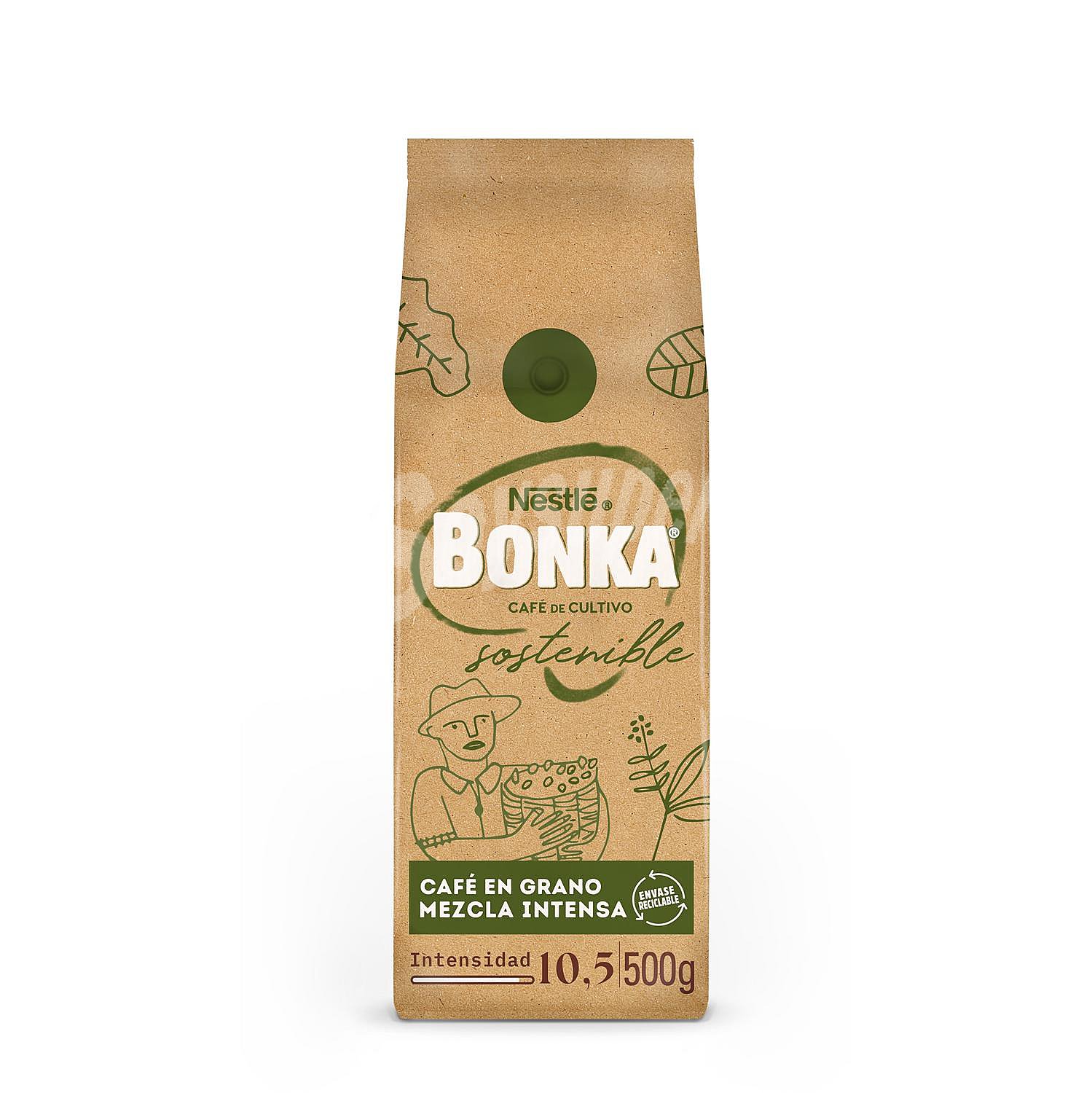 Café mezcla en grano Bonka