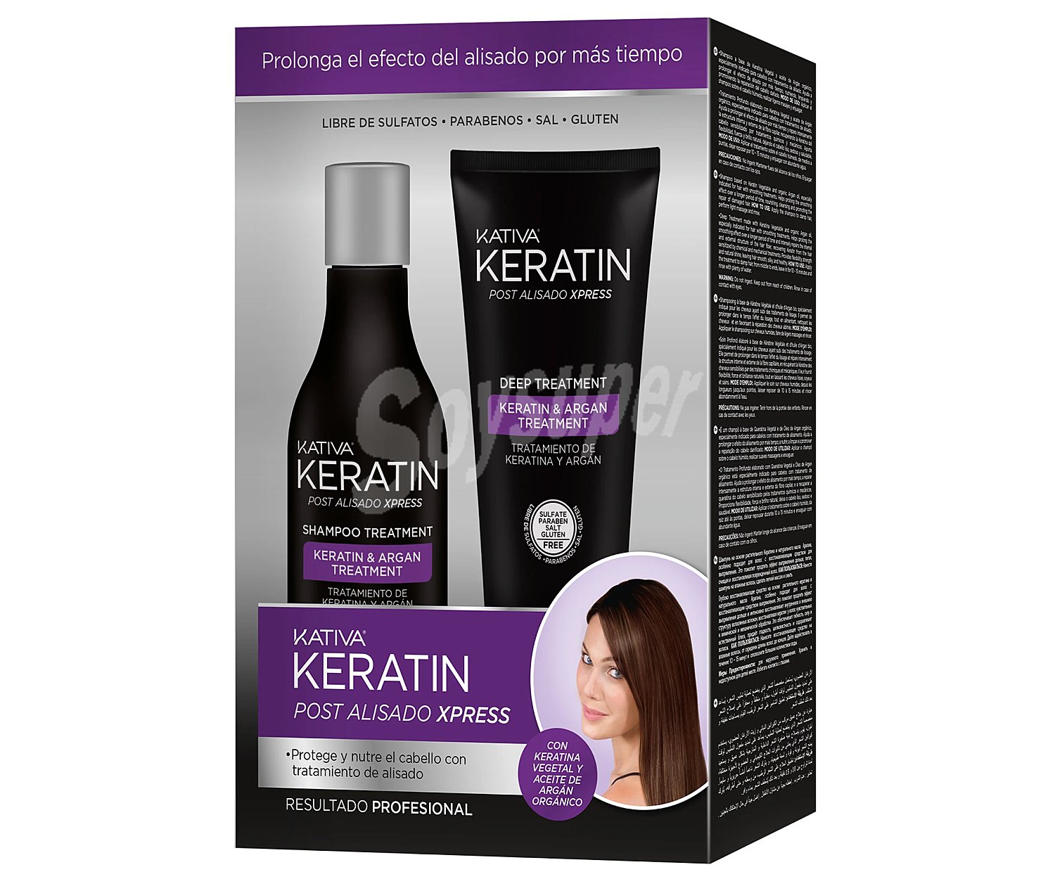 Tratamiento para porlongar el efecto del alisado Keratin