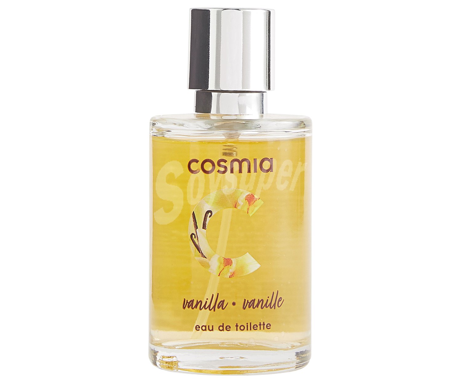 Cosmia Eau de toilette para mujer con aroma a vainilla cosmia