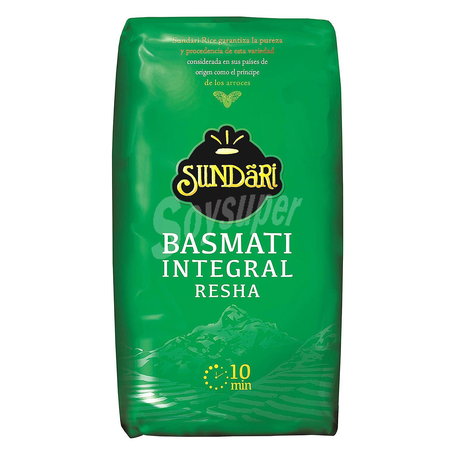 Arroz basmati integral