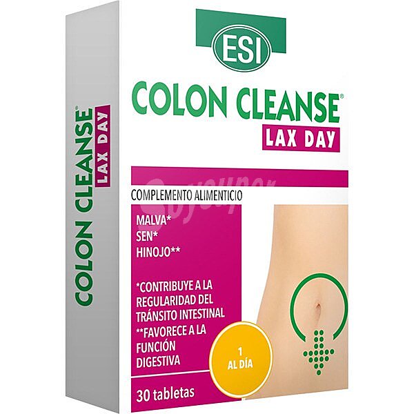 Colon Cleanse Lax Day contribuye a la regularidad del tránsito intestinal caja s Malva, Sen e Hinojo