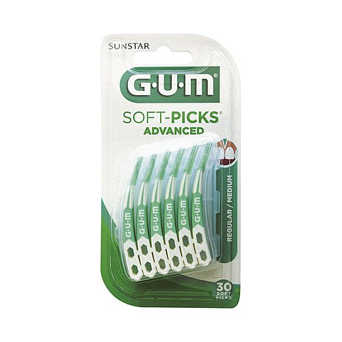 GUM Palillos interdentales egulares GUM Soft-picks advanced