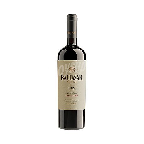 Baltasar gracian Vino tinto reserva con D.O. Calatayud baltasar gracián