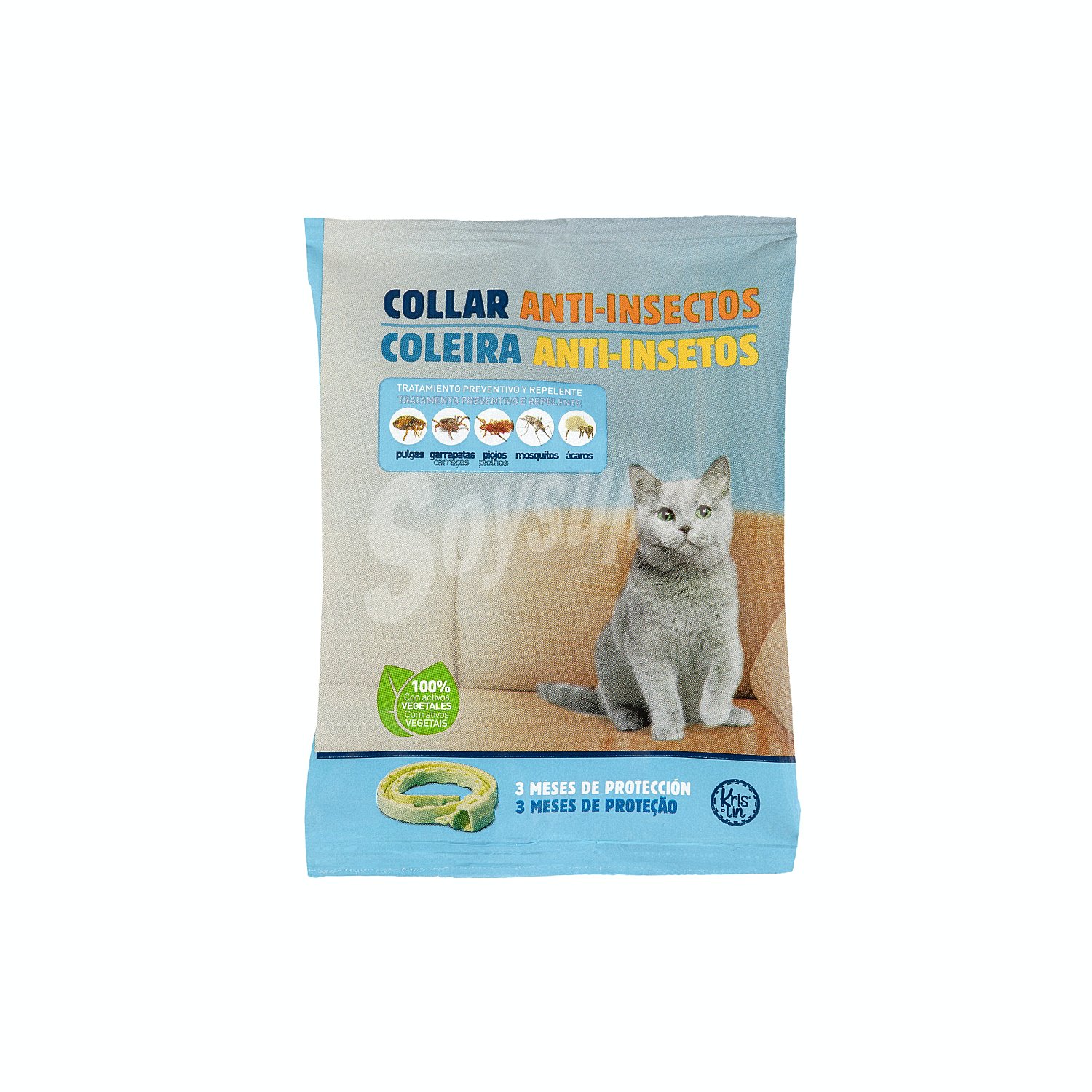 Collar de gato insecticida