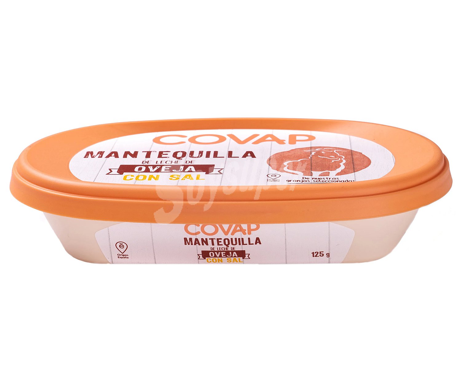 Mantequilla de leche de oveja con sal