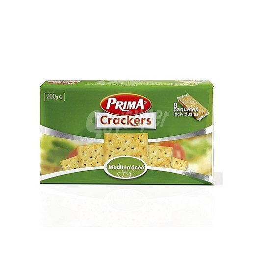 Crackers mediterráneas