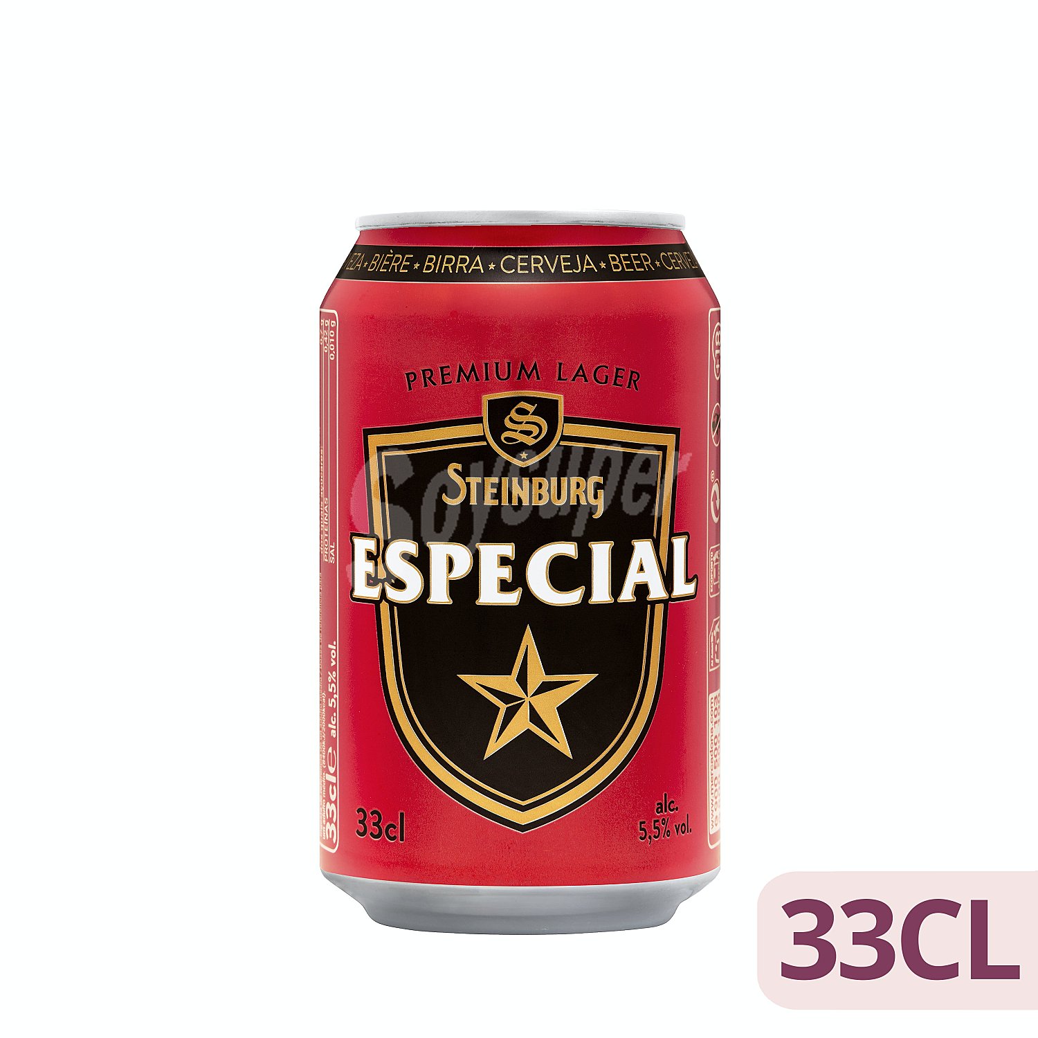 Cerveza rubia especial