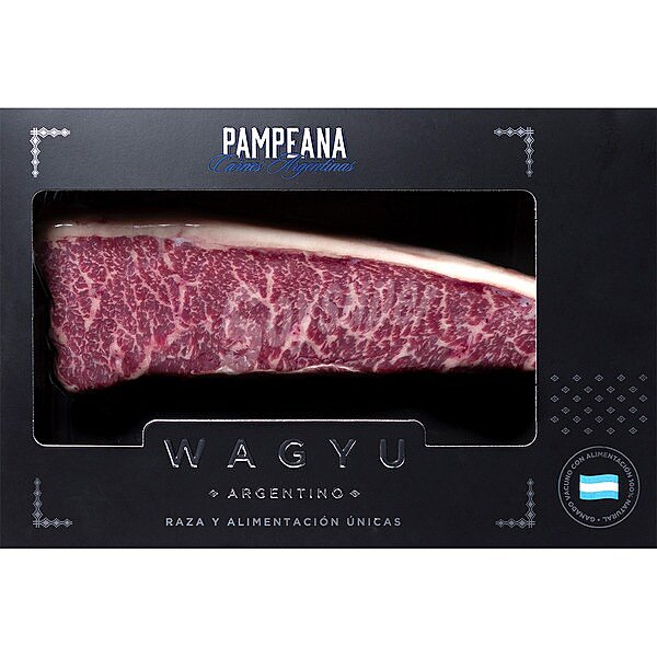 Picanha de vacuno de raza Wagyu argentino peso aproximado