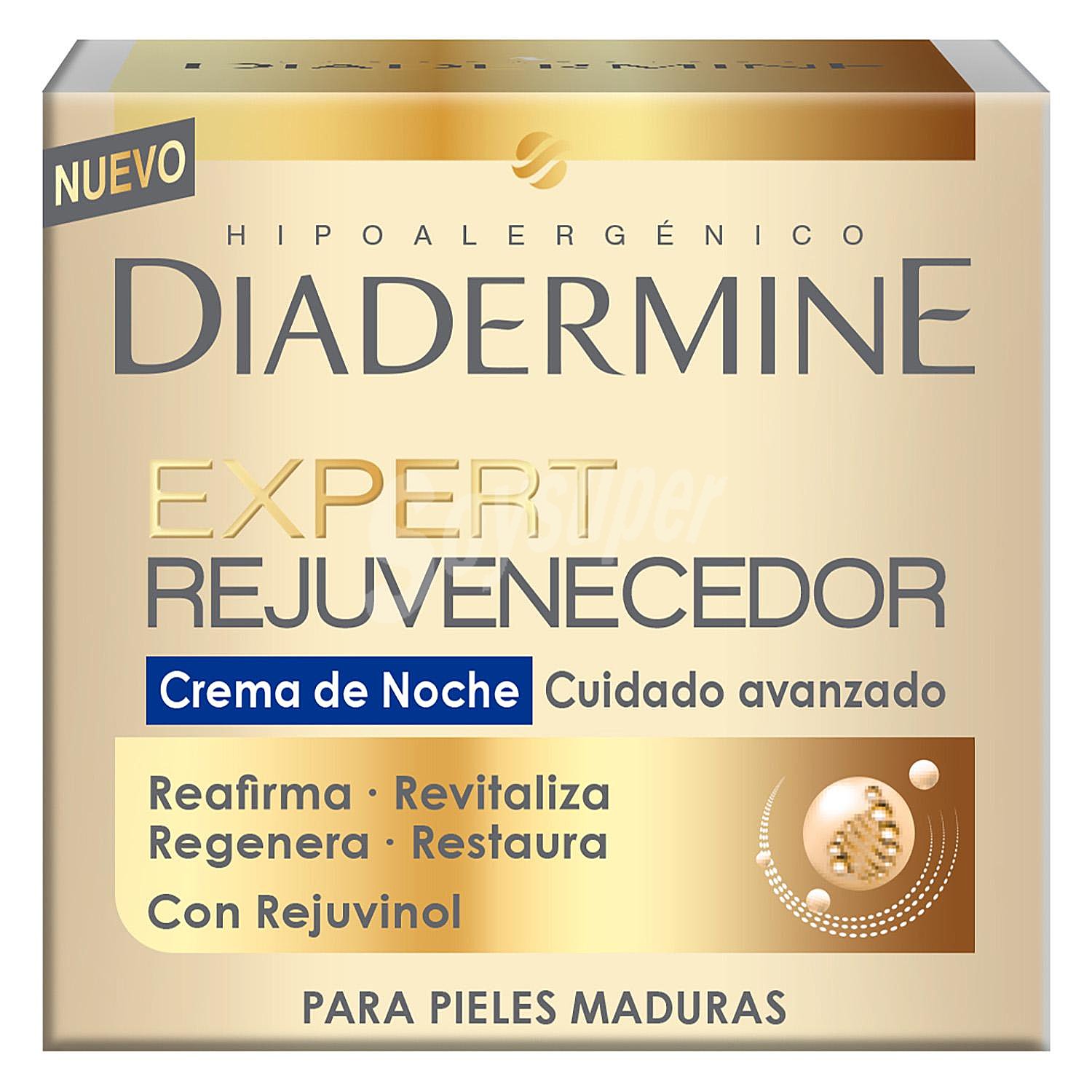 Crema de noche Expert Rejuvenecedor para pieles maduras Diadermine