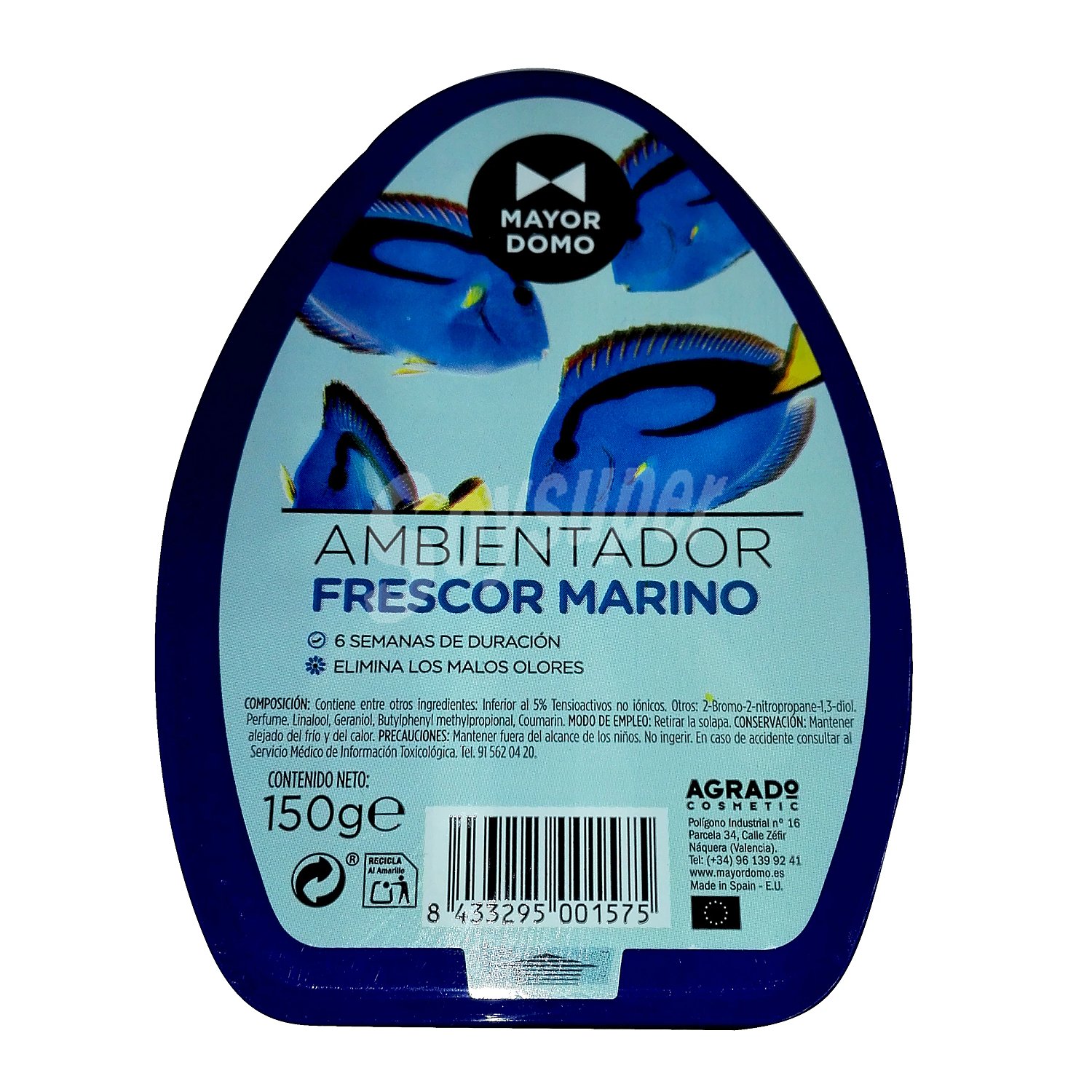 Gel ambientador lavanda Mayordomo