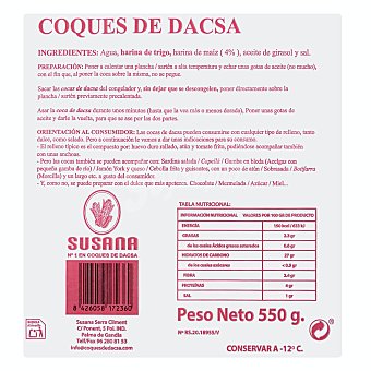 Coca dacsa congelada