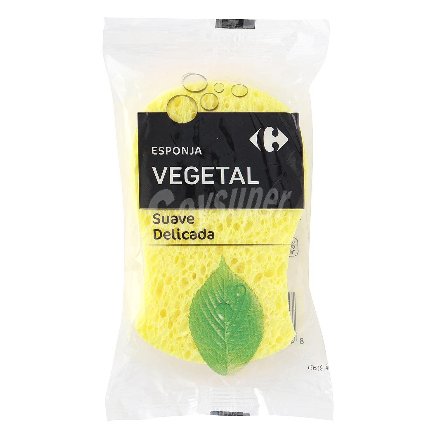 Esponja vegetal suave delicada Carrefour