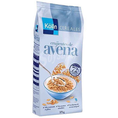 Cereales crujientes de avena