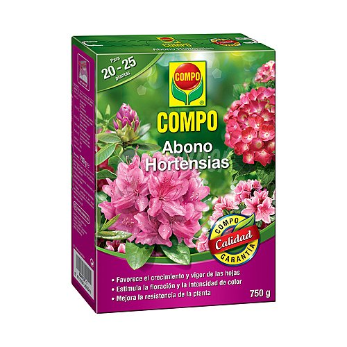 de abaono granulado especial para hortensias compo