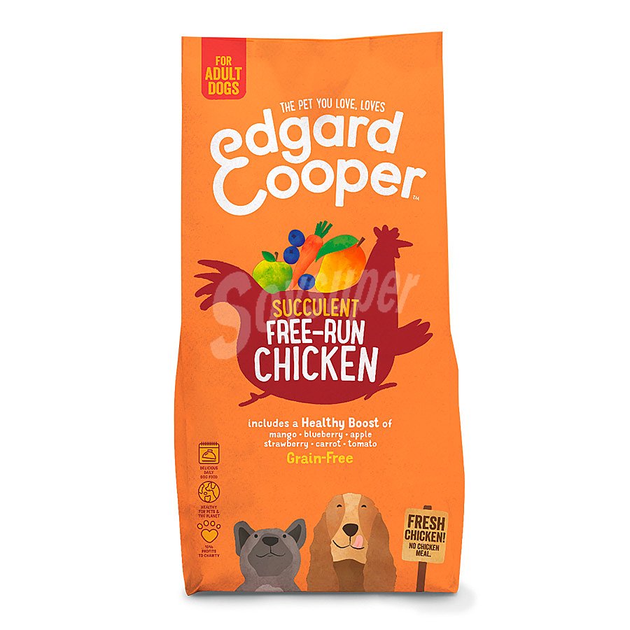 Pienso para perros adultos grain free con pollo