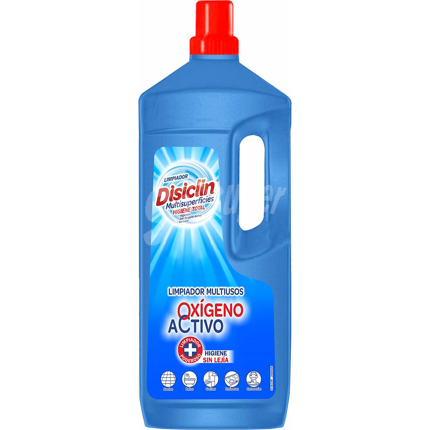 Limpiador multiusos oxigeno activo sin lejía Disiclin