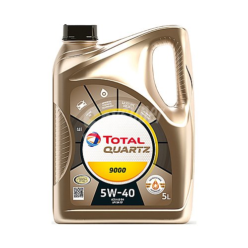 Aceite sintético para vehículos con motores de gasolina o diésel 5W40