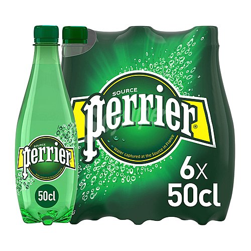 Perrier Agua mineral con gas perrier