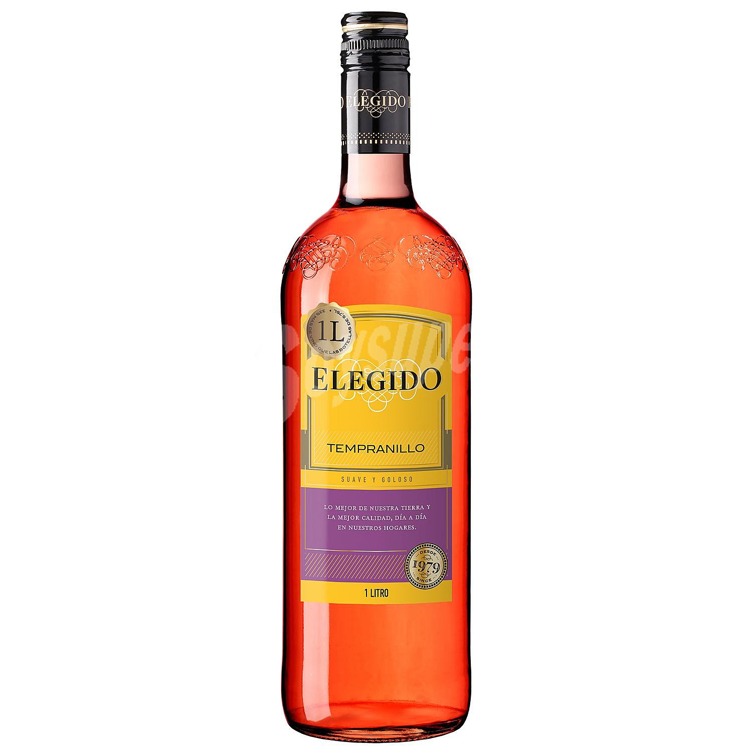 Vino rosado fresco y afrutado sin denominación de origen