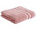 Toalla de lavabo 100% algodón 600g/m² color rosa actuel.