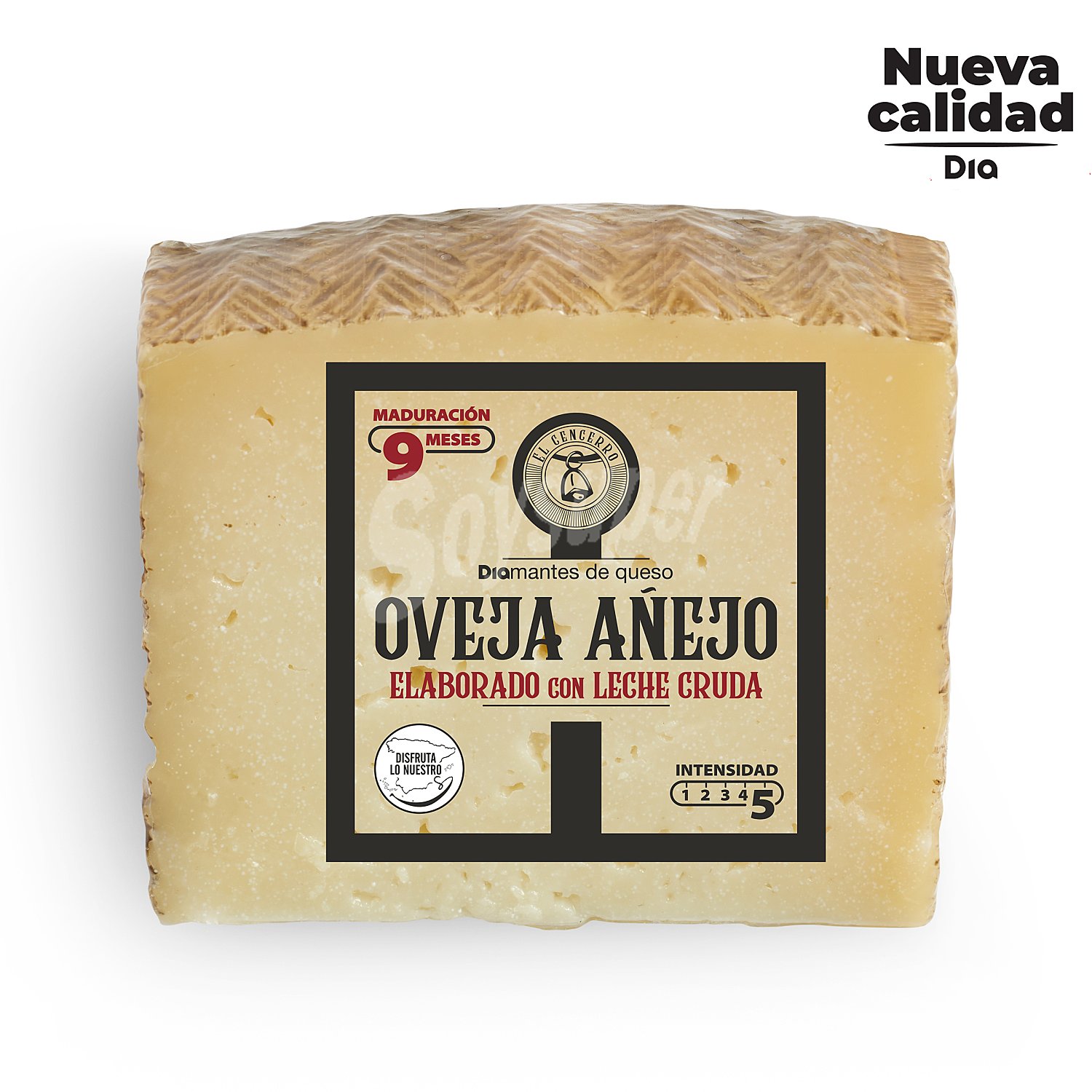 Queso oveja añejo 9 meses leche cruda cuña 300 gr