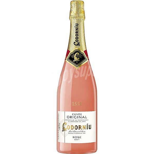 Cava Codorniu rosado Cuvee Original brut