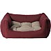 Cama para perros y gatos Confort loneta beige talla extra grande 100x84x26 cm 1 unidad